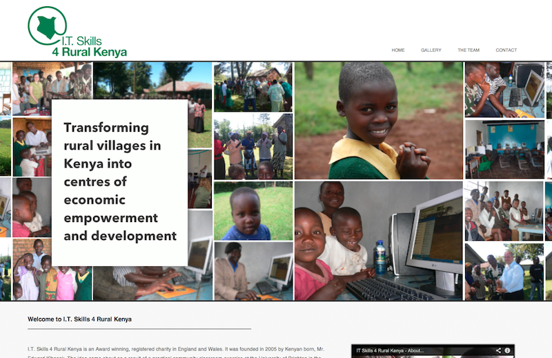 IT Skills Rural Kenya - Portfolio Image
